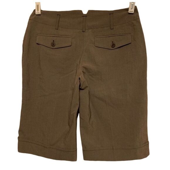 A. BYER SIZE 7 BROWN STRETCH SHORTS-NWT - Picture 1 of 5